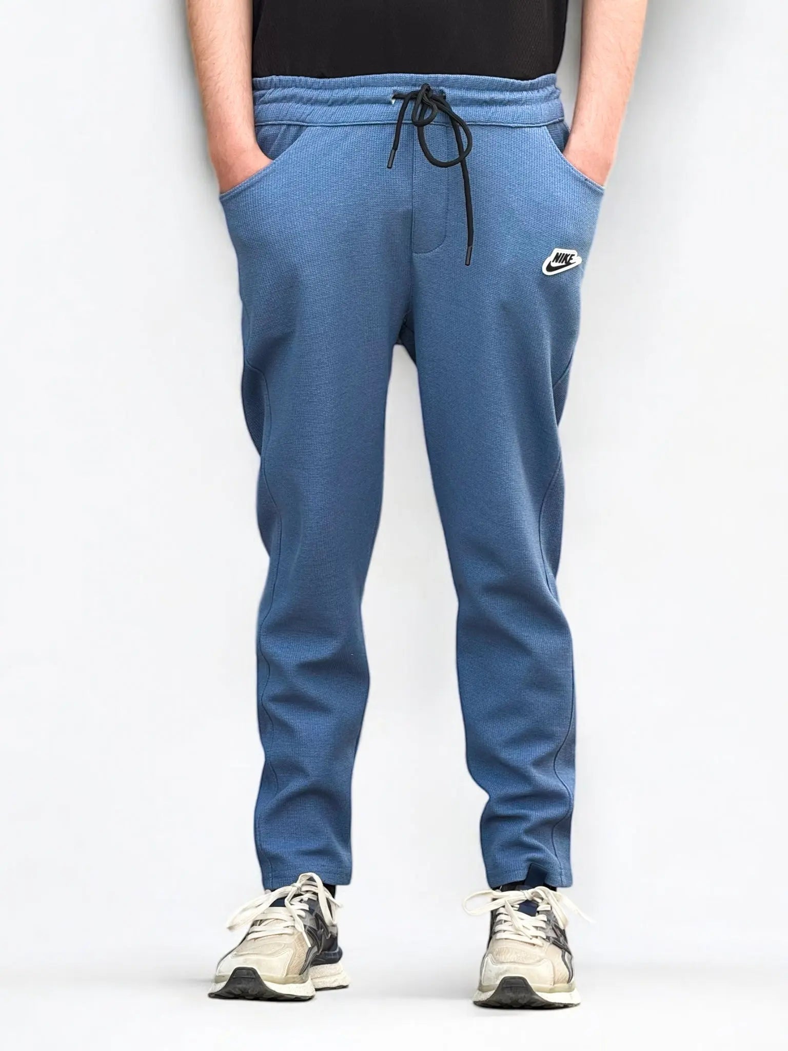 NK Sky Blue Porp Corn Fabric Trouser HUMIS Fashion Store